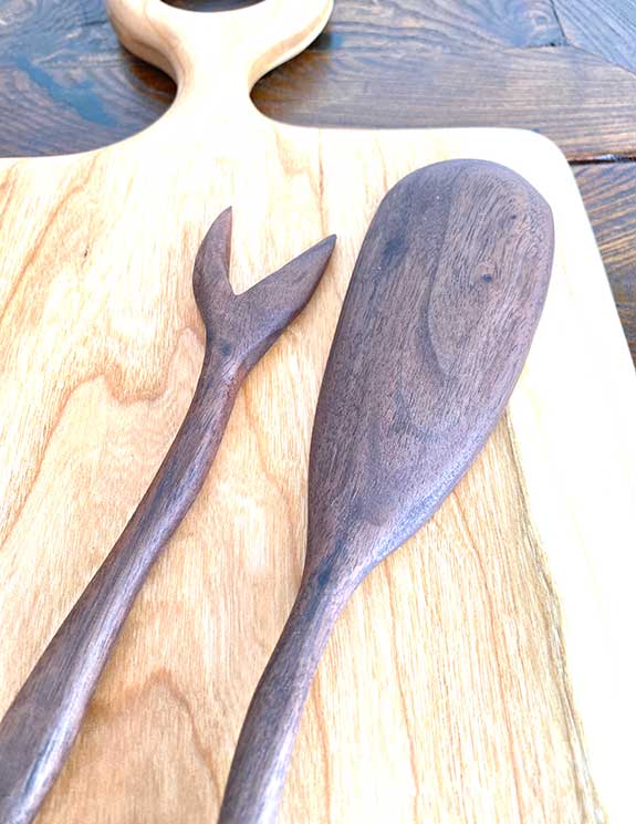 HAND CARVED SPOONS