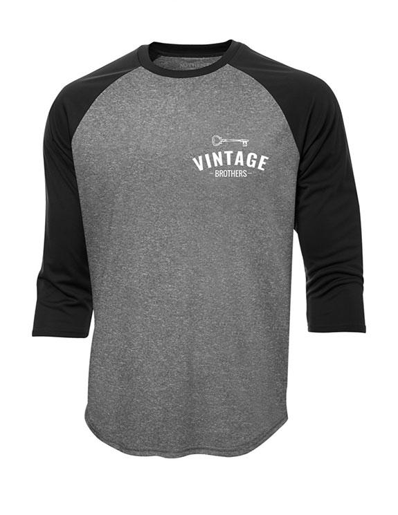 Two Tone Baseball 3/4 Sleeve