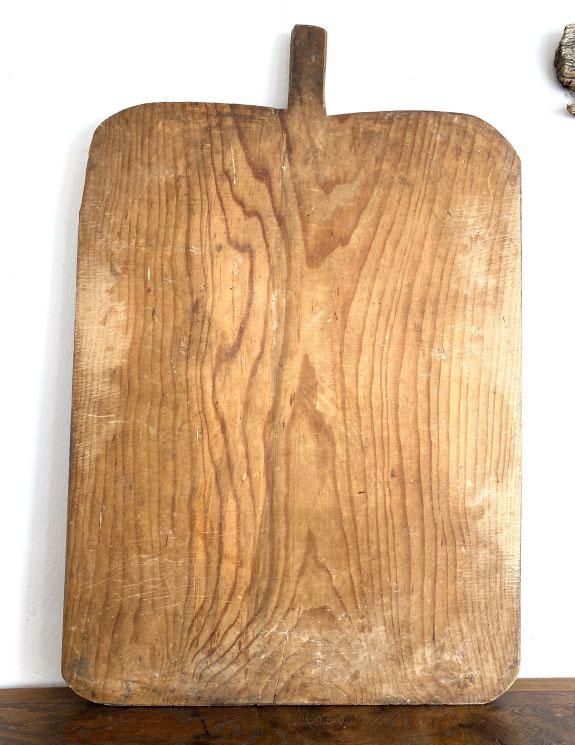 Antique Cutting Board Made From a Single Piece of Wood