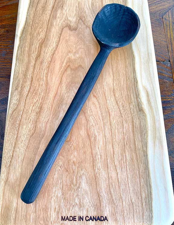 Charred Lolipop Spoon