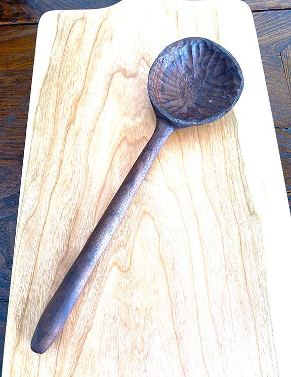 Toasted Oak Lolipop Server