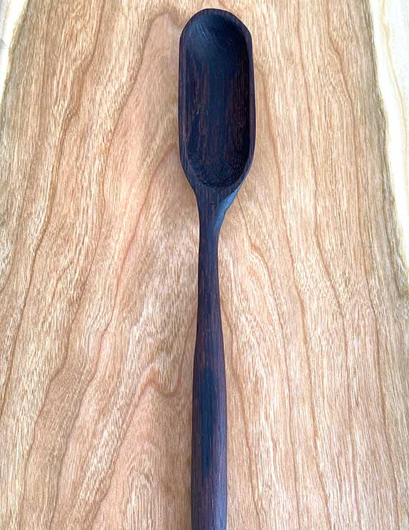 Toasted Oak Skinny Server