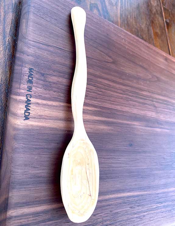Pine Serving Spoon