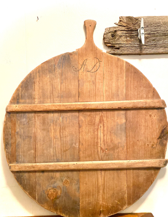 Antique European Cutting/Bread Board