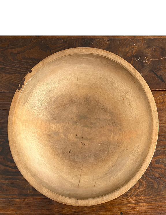 Antique Canadian Maple Butter Bowl
