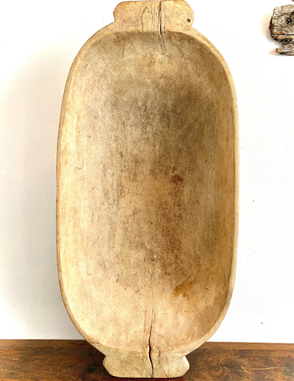 Antique European Dough Bowl
