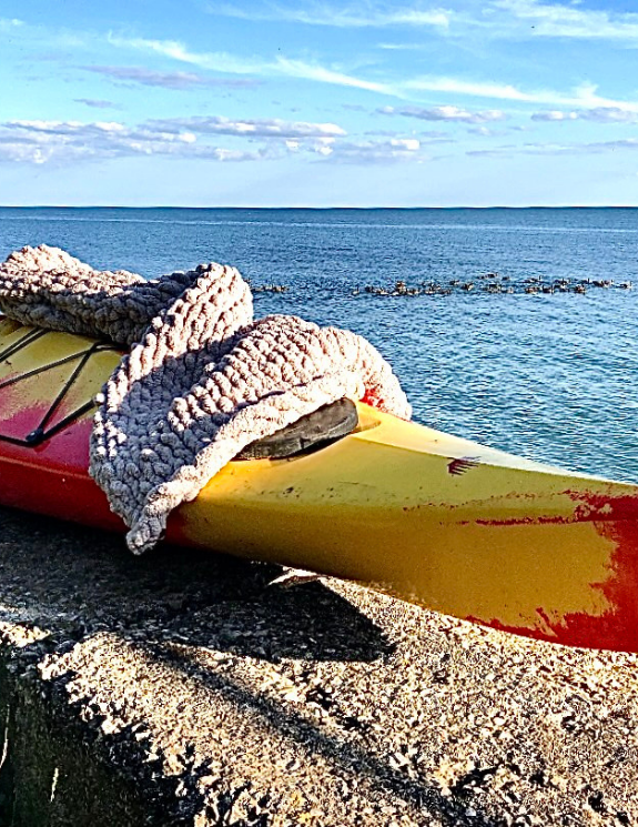 Handmade Knit Cozy Fire Pit Wrap Throw Blanket