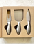 Gift Packaged Stainless Cheese Knives
