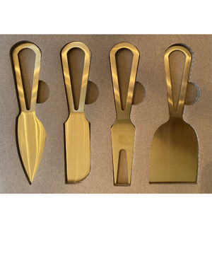 Champagne Cheese Knives